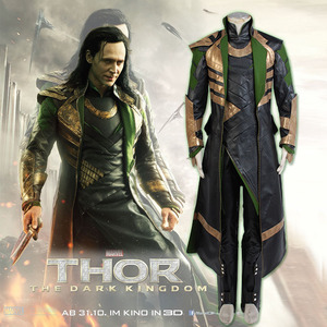 雷神2:黑暗世界 loki 洛基cos全套cosplay服装雷神cos男装