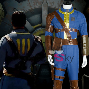 辐射4 pc游戏 fallout4 cosplay服装 连体衣制服 111号避难所