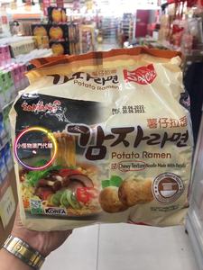 澳門代購 韓國進口SAMYANG三養薯仔拉麵網紅方便速食麵5包裝 120g