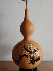 纯手工葫芦烙画烫画火笔画山水人物花鸟梅花小乖虎童趣一物一图