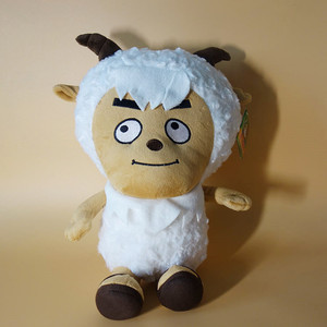 沸羊羊公仔玩偶沸羊羊 毛绒玩具喜羊羊 美羊羊玩具 生日礼物