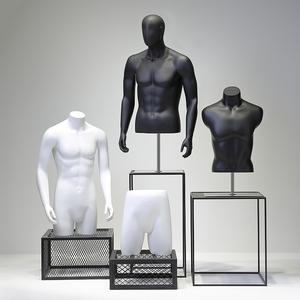 男装店橱窗模特道具半身人台架子高档服装店全身假人体内衣展示架