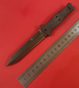 美国进口steel will钢铁意志战术双刃直刀意大利产野外高硬度随身