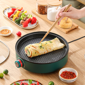 颍晟诺薄饼机春饼春卷皮千层皮家用薄饼电档饼小型煎饼神器烙饼锅