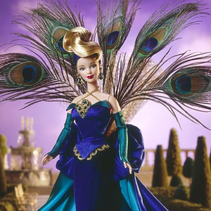 代购 鸟之丽影孔雀女王珍藏版芭比娃娃限量 barbie peacock birds