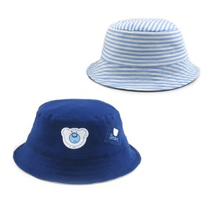 NOABAT儿童帽子春夏季男童渔夫帽两面戴遮阳婴儿帽宝宝帽太阳帽棉