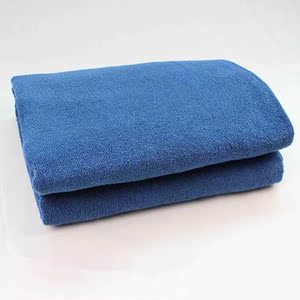厂家 海军蓝纯棉毛巾被 军迷用浴巾毛毯夏季空调薄被