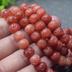 天然满血骆驼骨手串满血骨雕108颗佛珠女男款手链原创民族风文玩