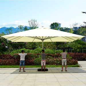 户外遮阳伞庭院伞别墅花园大型太阳伞室外露台沙滩露天超大罗马伞