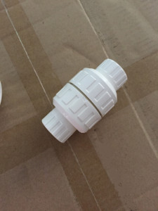 pvc水管止回阀20 25 32 40 50 63 75 90 110逆止阀 单向阀阀门