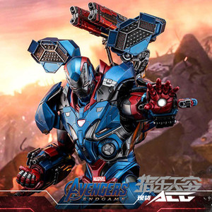 hot toys ht mms547 1/6复联4 钢铁爱国者 战争机器 合金压铸