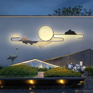 庭院灯户外防水壁灯别墅院子影壁墙灯花园墙壁装饰壁灯中式景观灯