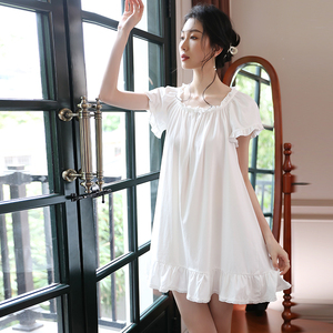 一字肩睡衣性感