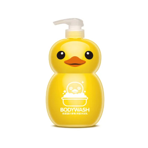 台湾卡通儿童婴儿 快洁适 小黄鸭抑菌沐浴乳1000ml