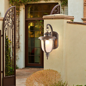 户外壁灯防水阳台门口墙壁灯中式仿古室外灯led墙 灯创意餐厅灯