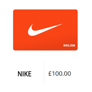 正规英国耐克礼品卡 nike uk gift card 20-镑 急单勿拍
