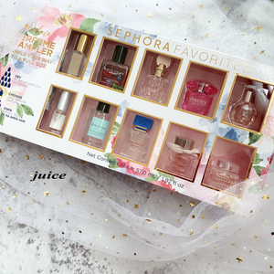 mini香水q香丝芙兰sephora试管小样套装miumiu加州柑橘 花之绯闻