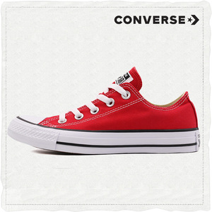 匡威布鞋帮红色