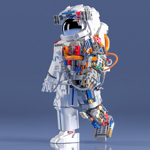 兼容乐高宇航员积木航天模型潮玩高难度益智拼装玩具男孩儿童礼物