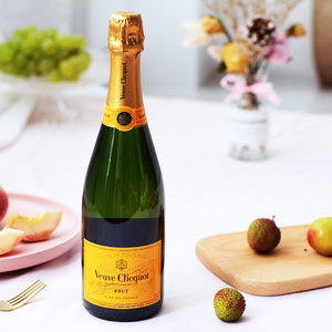 凯歌皇黄牌香槟patioveuve clicquot法国巴黎之花 夏桐甜白葡萄酒