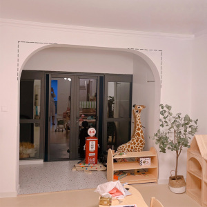 定制高密度eps泡沫拱门角造型代替石膏梁托垭口圆弧形门过道改造