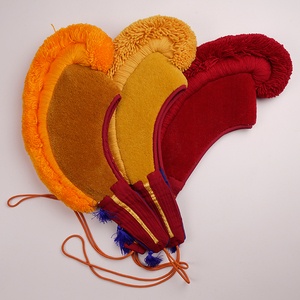 [喇嘛僧帽]藏式五佛冠西藏僧佛藏传僧服喇嘛帽法器和尚帽