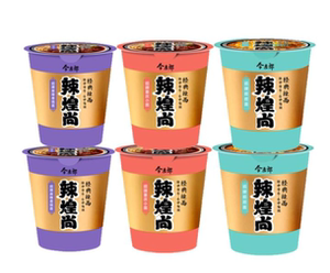 今麦郎辣煌尚酸辣重庆小面担担面6桶装方便面速食泡面即食夜宵