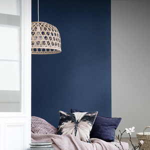 北欧壁纸孔雀蓝