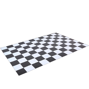 bboy街舞刷街地板革breaking跳练舞垫子地胶地毯垫专用训练黑白格