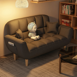 懒人沙发可躺可睡卧室小沙发简约现代单人客厅休闲布艺沙发小户型