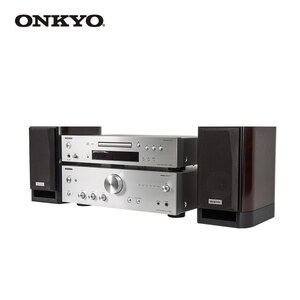 onkyo/安桥 hf-1000s hifi台式音响套装 cd迷你机组合 纯模拟