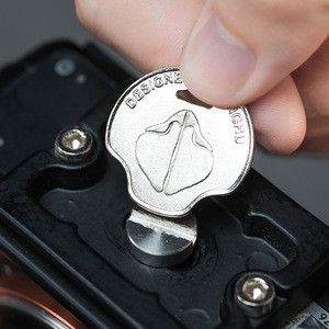 一字螺丝硬币摄影师1/4螺丝硬币快装板专用螺丝扳手单反相机螺丝