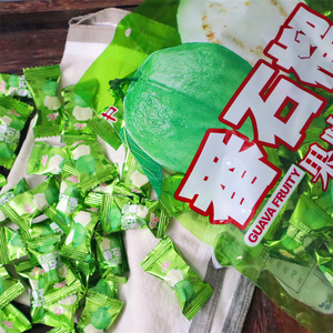 金中番石榴糖酸甜水果味硬糖350g结婚庆喜糖送礼招待糖果怀旧零食