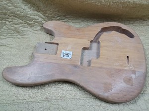 6614 赤杨木 电贝斯琴体 桤木 半成品电贝司bass实木alder