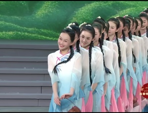 采茶同款秧歌舞蹈服装女现代舞群舞表演服新款中国风古典舞演出服