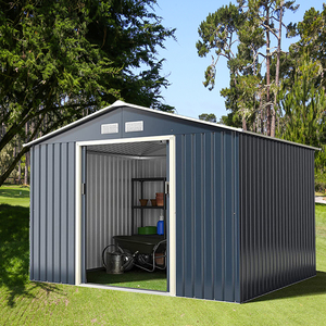 户外工具房室外小院庭院花园别墅简易铁皮可拆卸移动组合活动板房