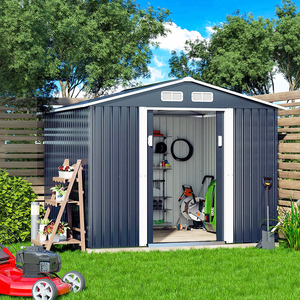 活动板房组装可拆卸户外院子室外简易储物彩钢临时移动工具铁皮房