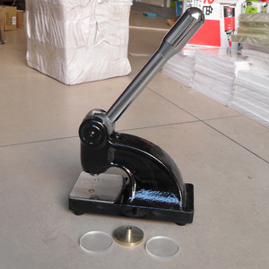 特大钢印架手动压力钢印机黑色铸铁加强型钢印架子省力效果好