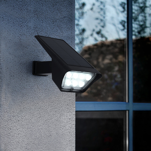 三雄极光卓见太阳能灯户外庭院家用室外花园智能光控壁灯门口照明