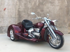 二手进口哈雷v缸250北欧女神正三轮巡航越野改装复古太子摩托整车