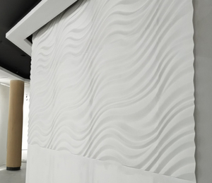 上海吊顶石膏板石膏线条背景墙grg波纹板 定做天花板墙面装饰材料