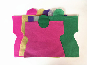 五色衣纸 五色衣服烧纸 双面彩色纸 敬佛祭祀土地祖先金银衣纸