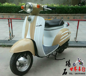 外壳进口 verde铃木复古龟踏板车50cc二冲程小龟摩托车整车