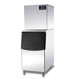 凯美顿全自动商用水冷制冰机 奶茶连锁店专用 立式大产量食用冰块