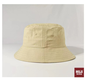 无印良品短檐渔夫帽女日系春夏新款百搭男士潮防紫外防晒遮阳帽子