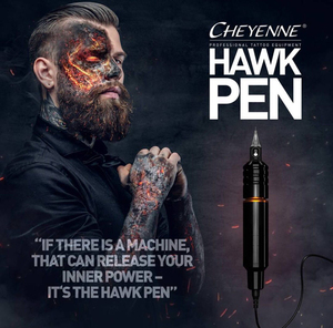 正品原装德国夏安四代纹身纹绣笔刺青马达机一体针纹身机