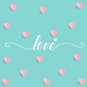 蒂芙尼tiffany蓝色婚礼背景爱心情人节海报水牌海报矢量ai素材