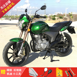 二手原装钱江龙150cc摩托车男装跨骑式燃油代步钱江150cc街车机车