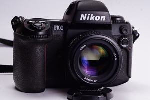 尼康 NIKON F100+AF 50/1.4 D 套机 胶片 单反 相机优于 F3 FM2