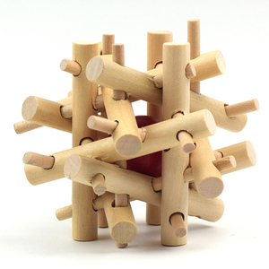 十二姐妹鲁班锁儿童益智玩具木制孔明锁成人创意古典玩具开发大脑